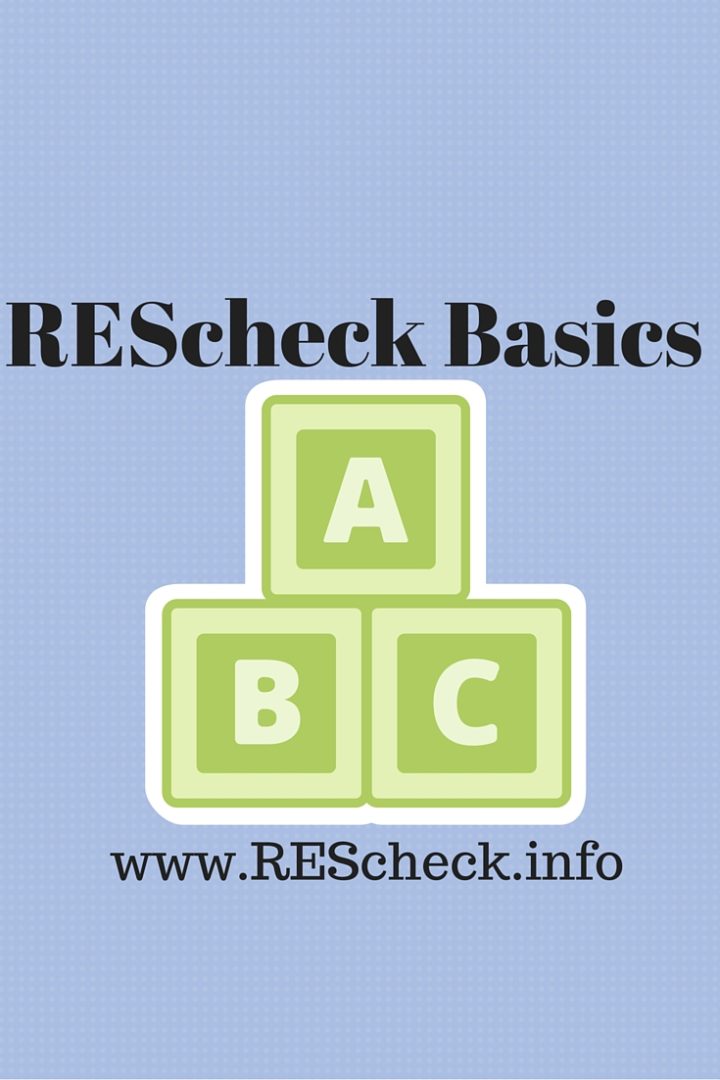 Simple Instructions to Complete a Rescheck