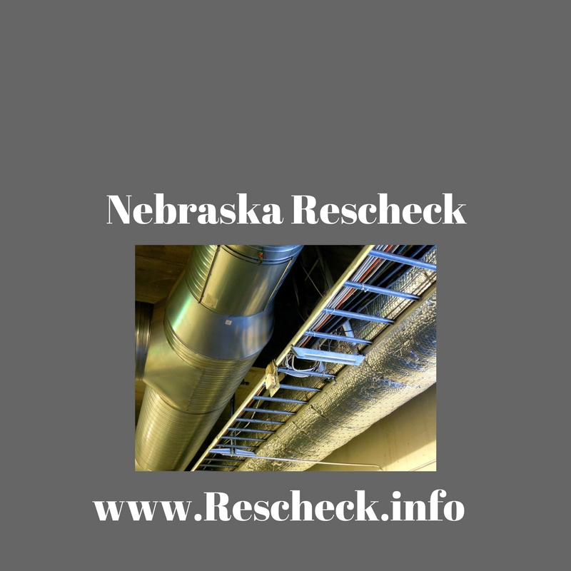 Nebraska Rescheck Reports and Manual J