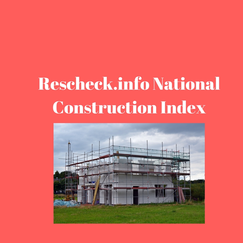 Rescheck National Construction Index December Reading