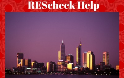 REScheck Compliance Using REScheck