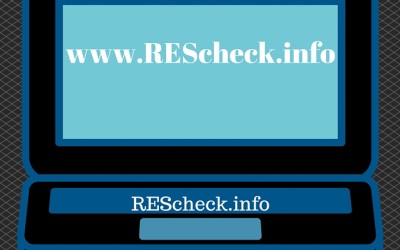 Which type of REScheck software should you create your REScheck report with?