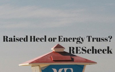 What is a Energy Truss in REScheck?