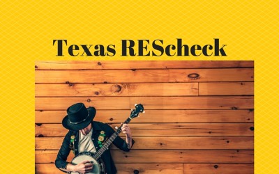 Texas REScheck report
