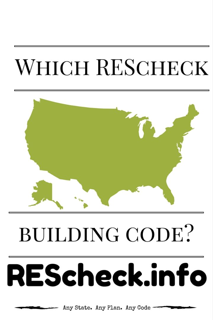 What Energy Codes are Available in Rescheck