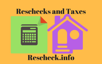 How a Rescheck Energy Report is Similar to Doing Your Taxes