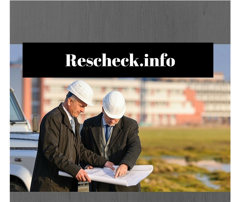 Building inspector Rescheck, building department rescheck, do it yourself rescheck