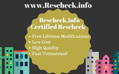 At What Time in My Construction Project Should I Start My Rescheck?