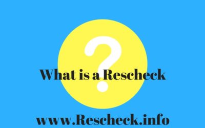 What is a Rescheck