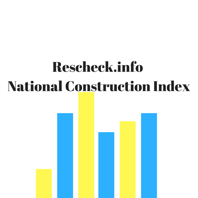 Rescheck National Construction Index March Reading