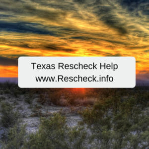 Texas Rescheck Help on Reschecks requiring IECC 2015 compliance or in San Antonio using the IECC 2018 Energy Code. Rescheck.info provides the answers.
