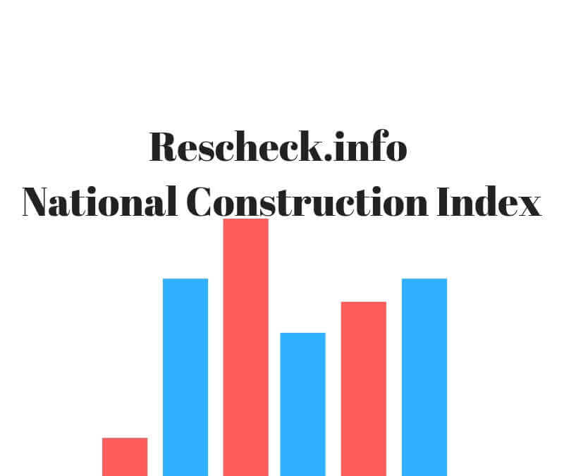 Rescheck National Construction Index July Reading
