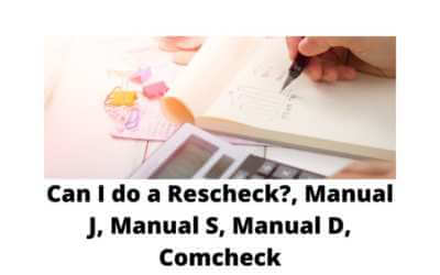 Can I do a Rescheck?