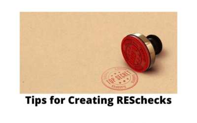Tips for Creating RESchecks