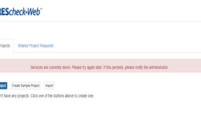 How to Fix Rescheck Web Services Down Error
