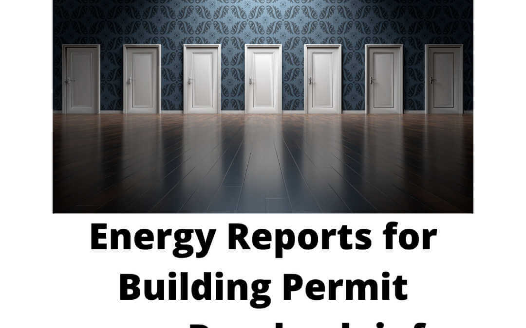 Energy Reports for Building Permit www.Rescheck.info