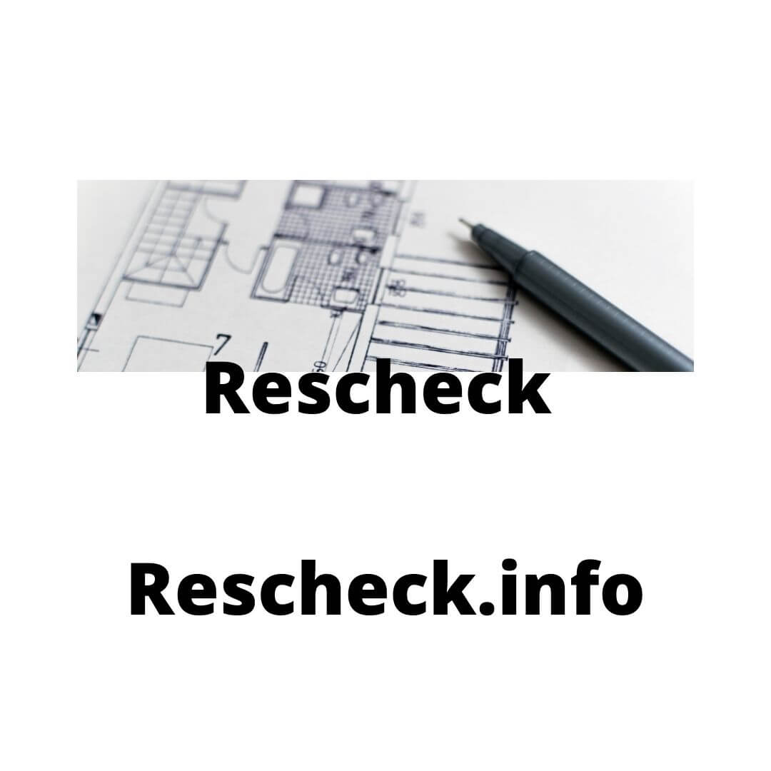 Rescheck Information