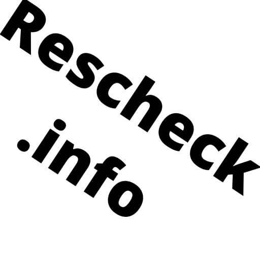 How much does a Rescheck Cost