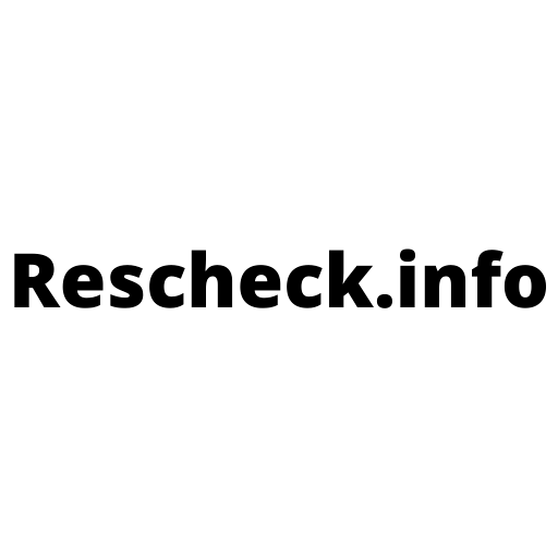 Rescheck.info