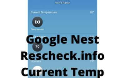 Google Nest Thermostat Current Temp Tutorial