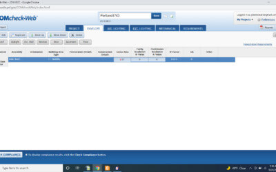 Comcheck Web Projection Factor Error