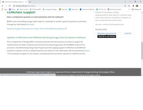 Comcheck Desktop Download | $79 REScheck, Manual J, Manual S. $99 Manual D