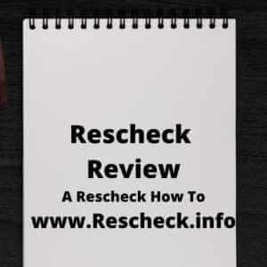 Rescheck Review