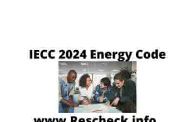 IECC 2024 Energy Code Rescheck