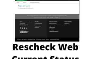 Rescheck Web Status