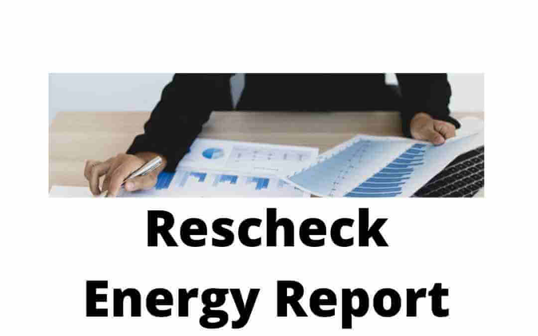 Rescheck Energy Report
