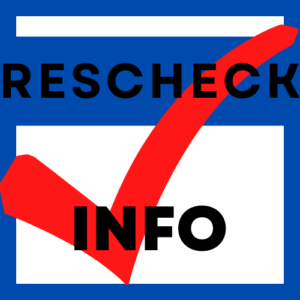 Rescheck.info and red Rescheck pass red check