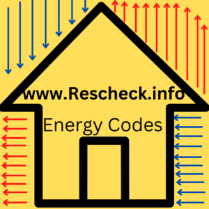 Heat gain and loss on home and Rescheck.info energy codes