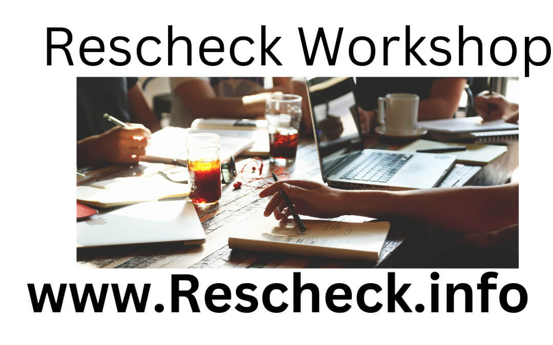 Rescheck Workshop