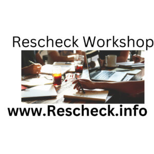 Rescheck Workshop