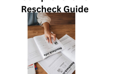 Explaining Rescheck Comprehensive Rescheck Guide (Free PDF)