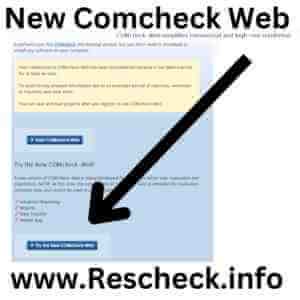 New Comcheck Web