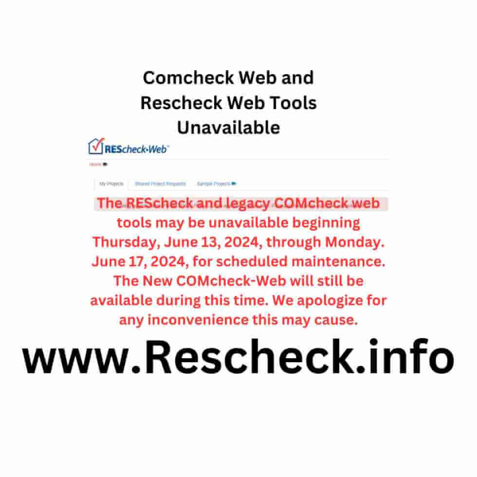 Comcheck Web and Rescheck Web Tools Unavailable | $79 REScheck, Manual ...