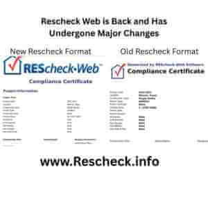 Rescheck Web is Back and Has Undergone Major Changes