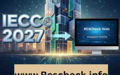 Anticipating the Future of Home Energy: The IECC 2027 and REScheck Web