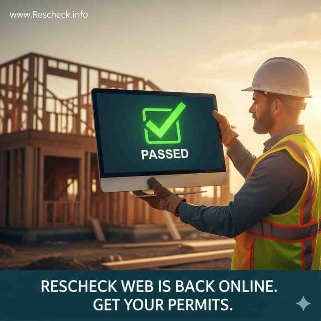 Rescheck Web is Back Online: Navigating the Aftermath of the 48-Hour Outage