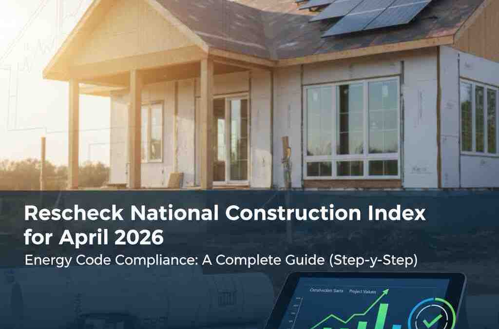 Rescheck National Construction Index for April 2026