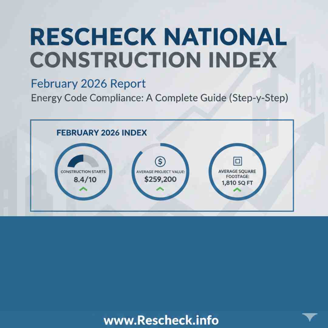 Rescheck National Construction Index for February 2026