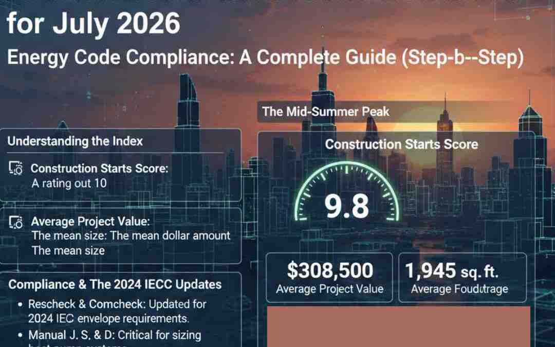 Rescheck National Construction Index for July 2026
