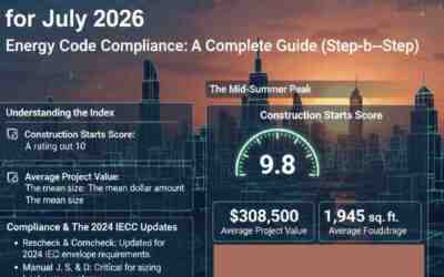Rescheck National Construction Index for July 2026