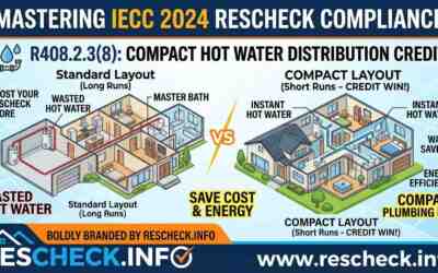 Streamlining Efficiency: Understanding the Compact Hot Water Distribution Credit in IECC 2024