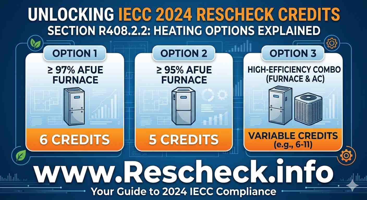 Gemini said IECC 2024 Rescheck Credits: High-Performance Gas Furnaces Explained