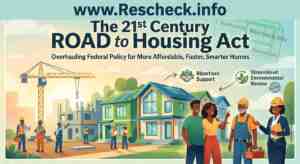 The 21st Century ROAD to Housing Act What It Means for Energy Efficiency, Rescheck, Comcheck, and Manual J