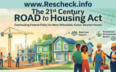The 21st Century ROAD to Housing Act: What It Means for Energy Efficiency, Rescheck, Comcheck, and Manual J