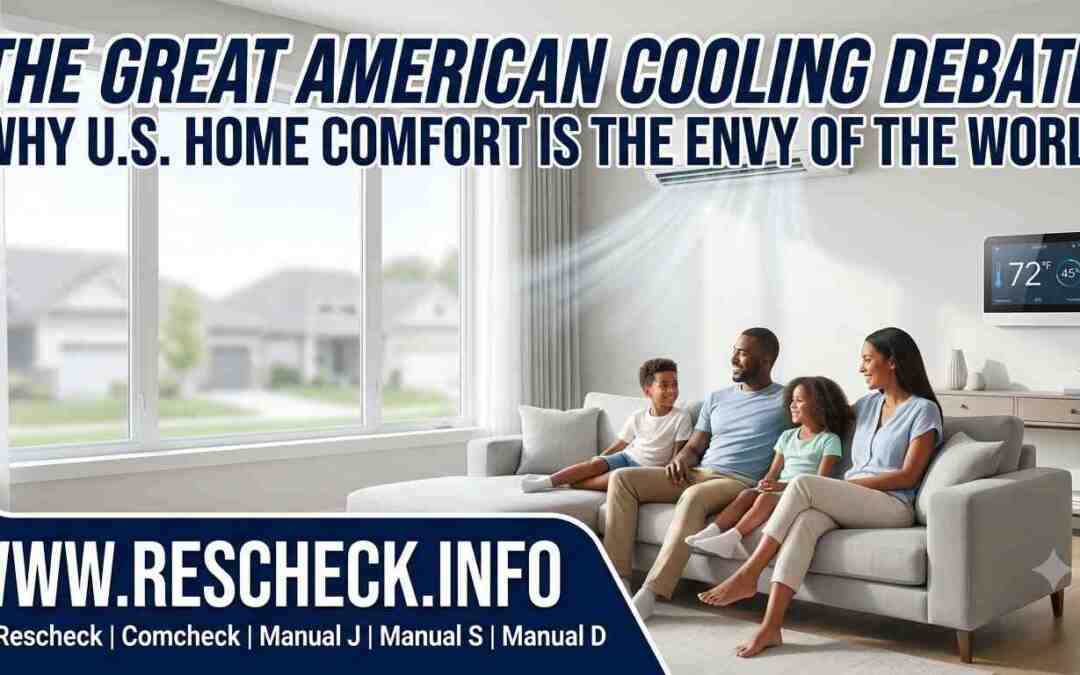 The Great American Cooling Debate: Why U.S. Home Comfort is the Envy of the World