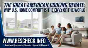 The Great American Cooling Debate: Why U.S. Home Comfort is the Envy of the World