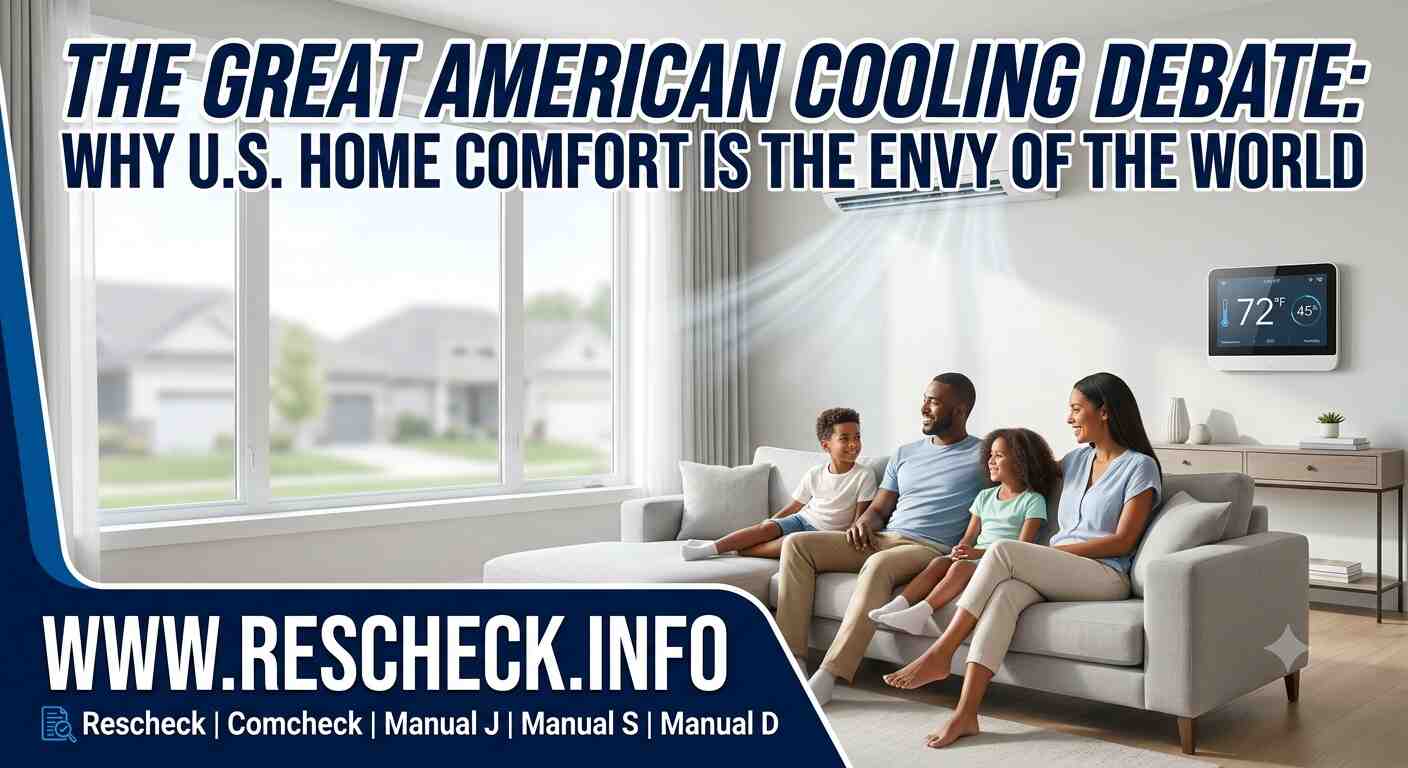 The Great American Cooling Debate: Why U.S. Home Comfort is the Envy of the World